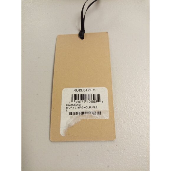 NWT Halogen Women's From Nordstrom Floral Strappy Tank Top Size L - Picture 7 of 7